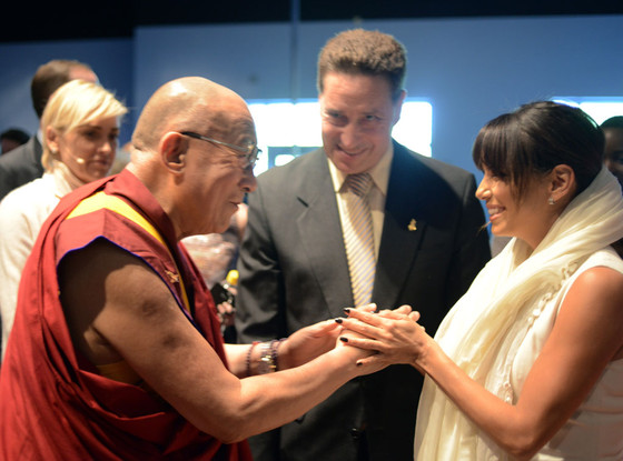 Dalai Lama, Eva Longoria, Sharon Stone Dalai Lama, Eva Longoria, Sharon Stone